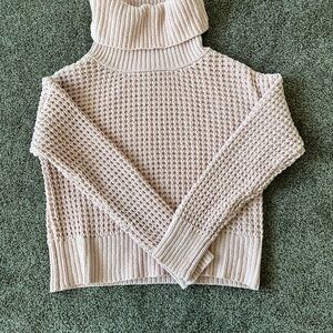 Fashion Nova Blush Cowl Neck Sweater